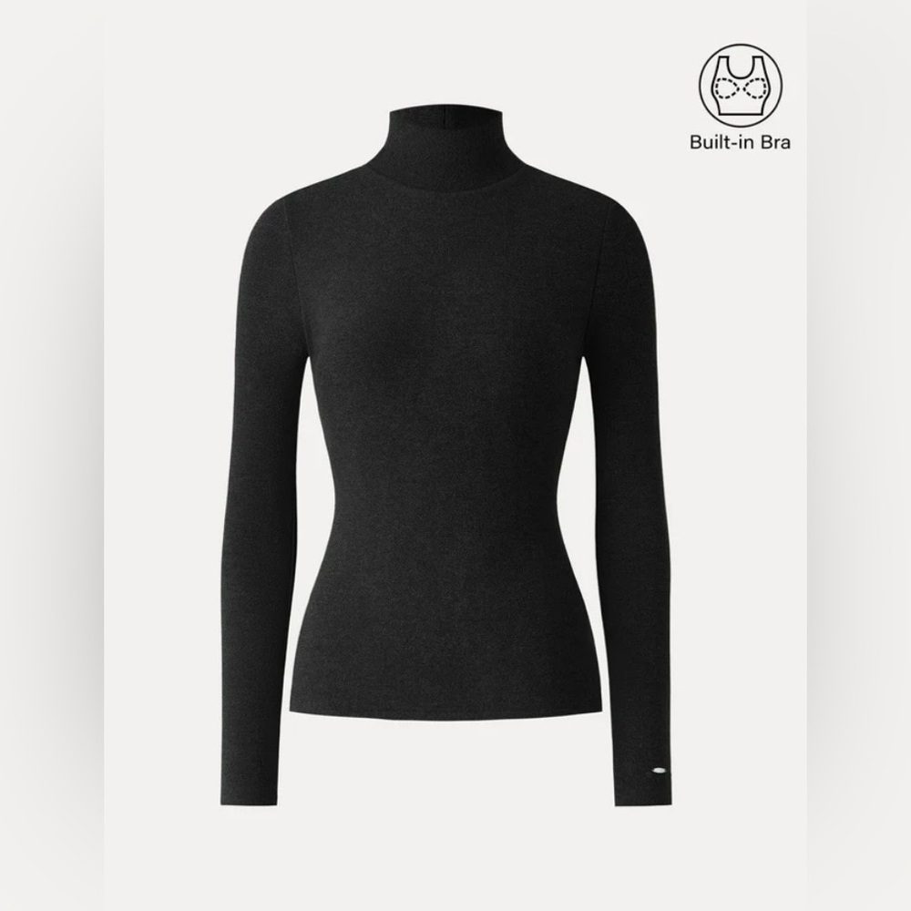 OGL EcoMousse MaxWarm Soft Cozy Turtleneck Brami Top NWT